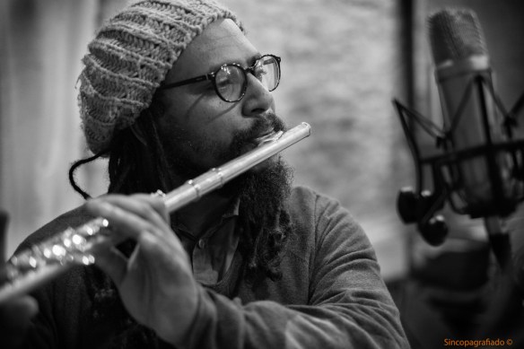 Alejandro Vargas Grabacion disco Ama aza Lando.