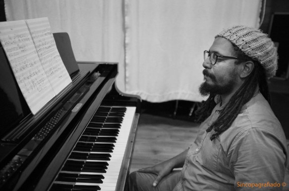 Alejandro Vargas Grabacion disco Ama aza Lando.