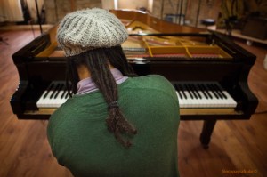 Alejandro Vargas Grabacion disco Ama aza Lando.